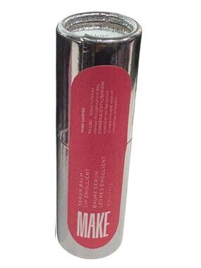 MAKE Beauty Serum Balm Lip Emollient in Pink Cerise